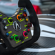 Acura NSX GT3 steering wheel, because race car. Photo credit: RealTime Racing